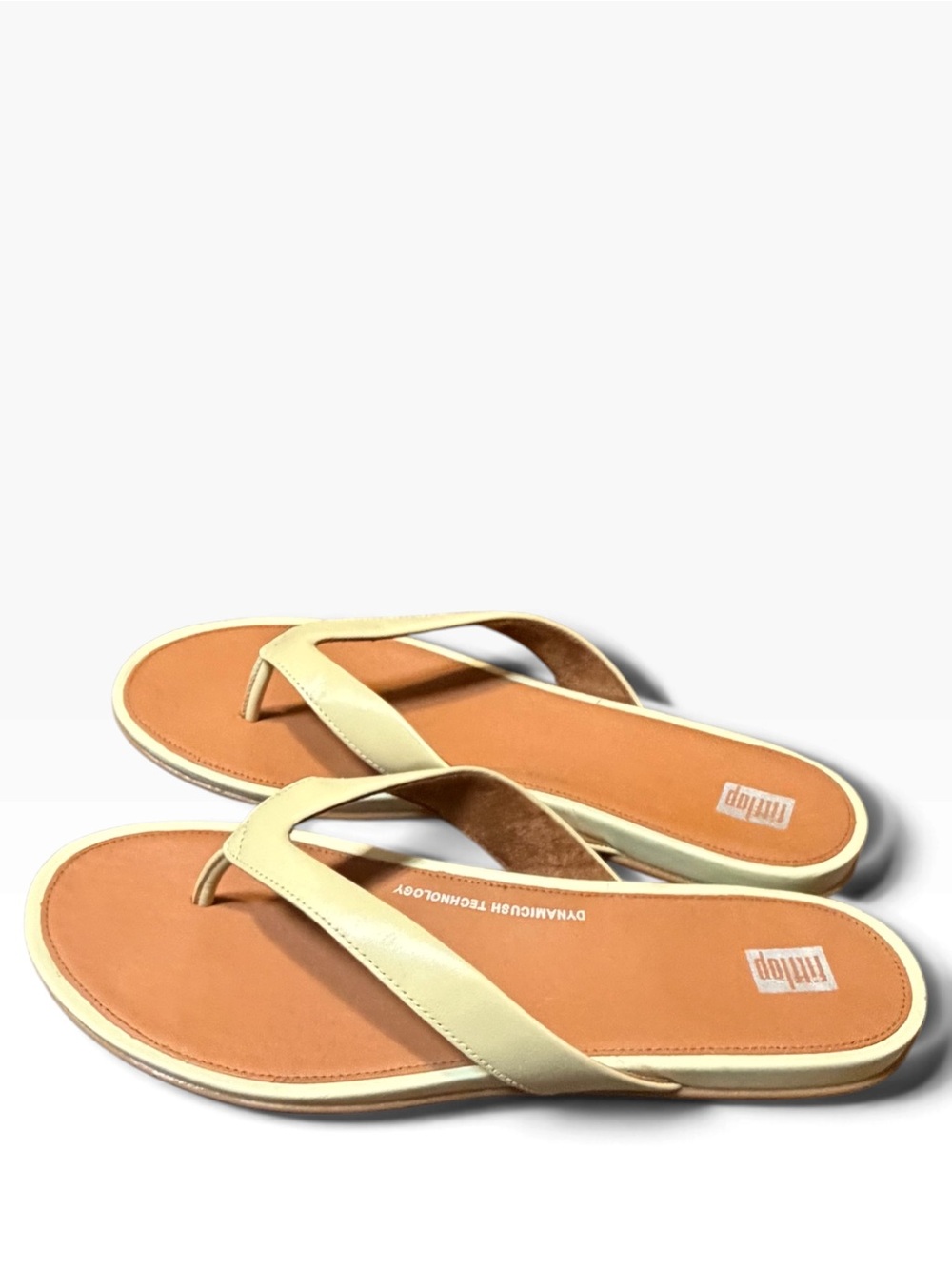 FitFlop Leather Thong Women's Casual Sandals Size 11 Festival